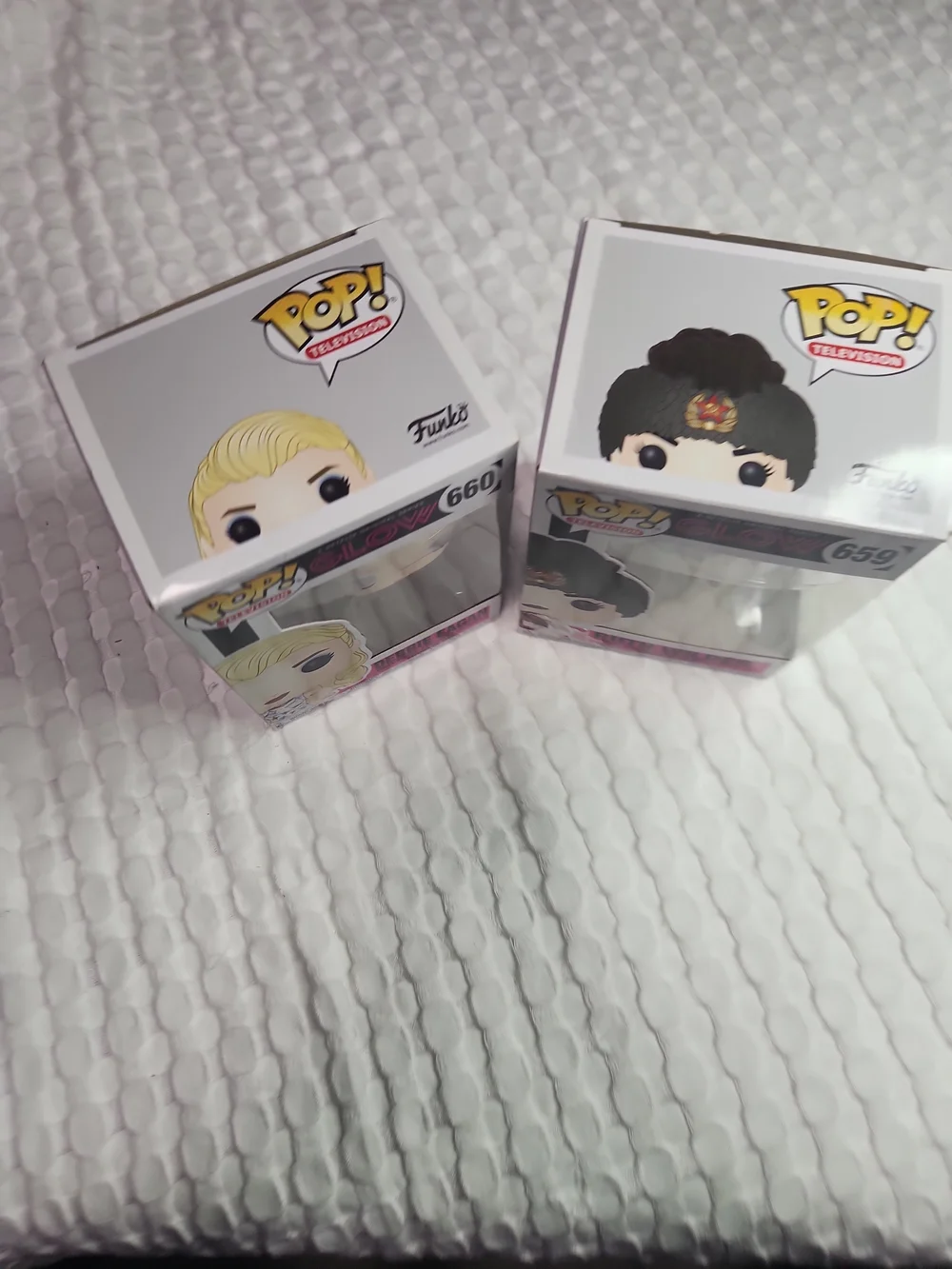 Funko POP! Glow Debbie Eagan Blonde & Ruth Wilder Black Vinyl Figures